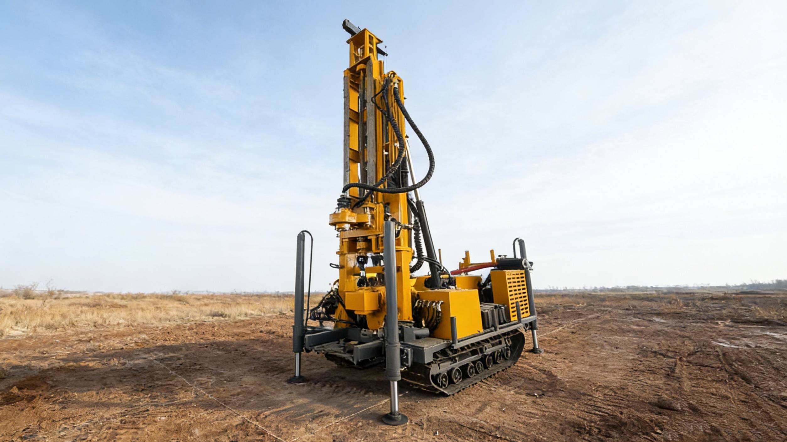 Top Drive Rig Small Rig HL-D280: Top Drive Water Well Drilling Rig – hongtuozhilian